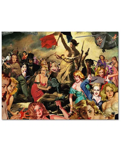 Courtside Market Liberty Leading Canvas Wall Art In Multi