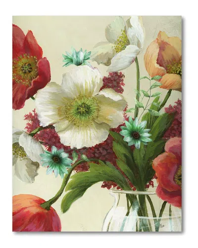 COURTSIDE MARKET COURTSIDE MARKET MAGNIFICENT FLORAL II CANVAS WALL ART