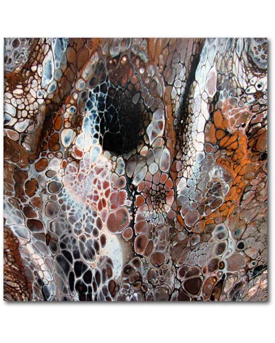 Courtside Market Moca Latte With Cream Gallery-wrapped Canvas Wall Art In Multi