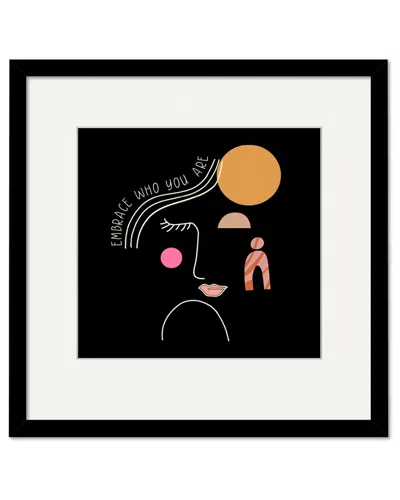 COURTSIDE MARKET COURTSIDE MARKET MOD FACE 18X18IN FRAMED ART