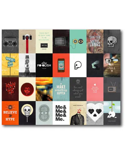 Courtside Market Music Canvas Wall Art In Multi