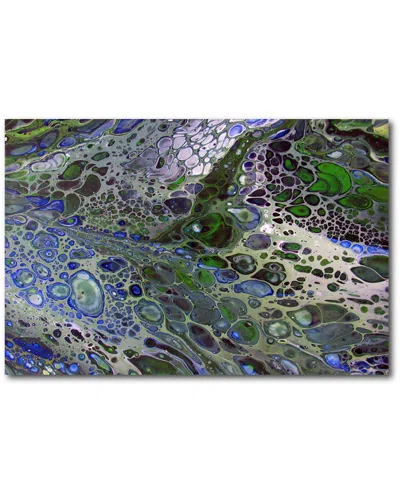 Courtside Market Peacock's Paradise Gallery-wrapped Canvas Wall Art In Multi