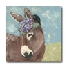 Courtside Market Pretty Donkey Canvas Art In Multi
