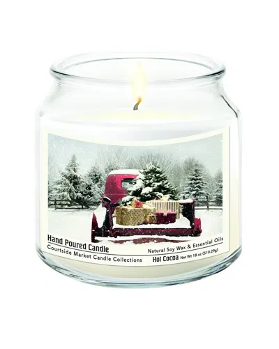 Courtside Market Red Christmas Truck Candle In Multi