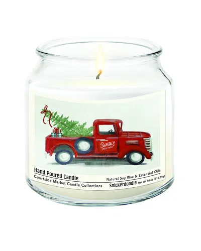 Courtside Market Santa's Tree Farm Candle In Multi