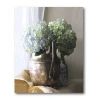 Courtside Market Silver Pitcher With Hydrangeas Canvas Art In Multi