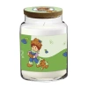 Courtside Market Strawberry Shortcake 26 oz Huckleberry Pie Wave Scented Jar Candle In Green