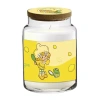 Courtside Market Strawberry Shortcake 26 oz Lemon Meringue Wave Scented Jar Candle In Yellow