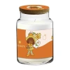 Courtside Market Strawberry Shortcake 26 oz Orange Blossom Wave Scented Jar Candle In Orange