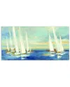 Courtside Market Summer Regatta Sunset Canvas Wall Art