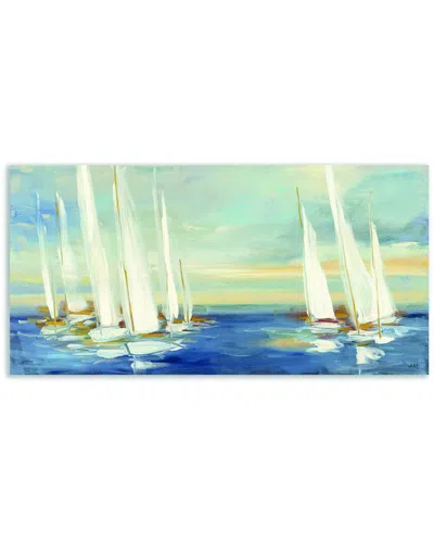 Courtside Market Summer Regatta Sunset Canvas Wall Art In Multi