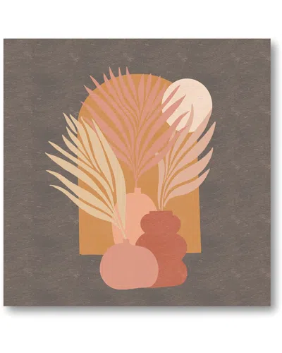 Courtside Market Sunset & Palms Canvas Wall Art