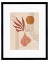 Courtside Market Terracotta Vase 16x20in Framed Art