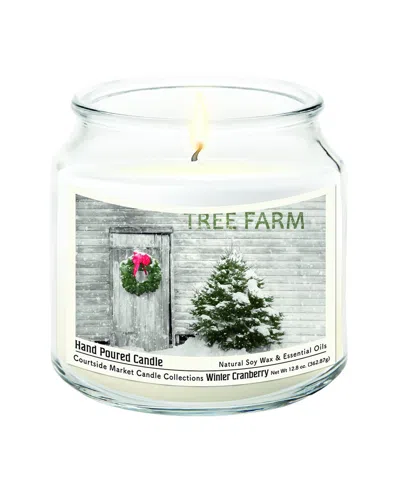 Courtside Market Tree Farm Hand-poured Soy Wax Candle In Multi