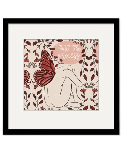COURTSIDE MARKET COURTSIDE MARKET TRUST THE PROCESS 18X18IN FRAMED ART