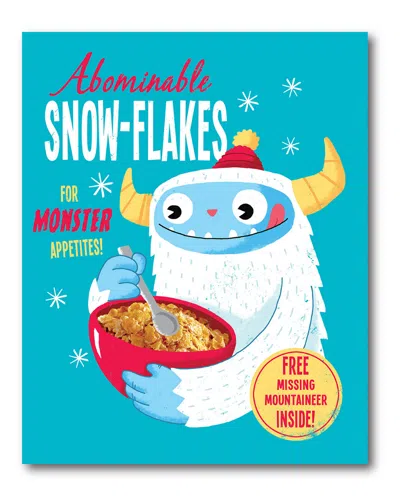 Courtside Market Wall Decor Abominable Snowflakes Gallery-wrapped Canvas Wall Art
