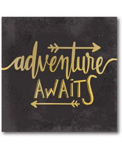 Courtside Market Wall Decor Adventure Awaits I Gallery-wrapped Canvas Wall Art