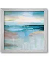 Courtside Market Wall Decor Blue & Pink Horizon Canvas Wall Art