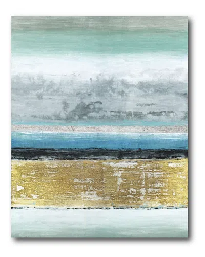 Courtside Market Wall Decor Blue Horizon Canvas Wall Art