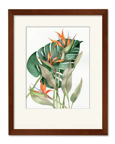 Courtside Market Wall Decor Botanical Birds Of Paradise Gallery Collection Framed Art