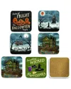 Courtside Market Wall Decor Courtside Market 6pc Ceramic Coaster Set In Multi