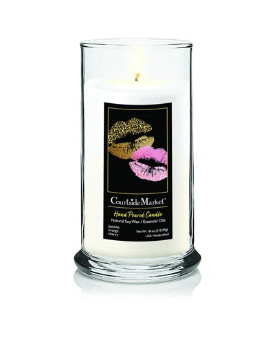 Courtside Market Wall Decor Courtside Market Beautiful Leopard Lips Soy Wax Candle