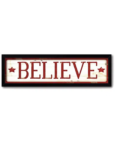 Courtside Market Wall Decor Courtside Market Believe Framed Art In Multicolor