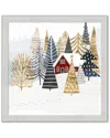 Courtside Market Wall Decor Courtside Market Christmas Chalet I Framed Art In Multicolor