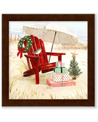 Courtside Market Wall Decor Courtside Market Christmas Coast Ii Framed Art In Multicolor