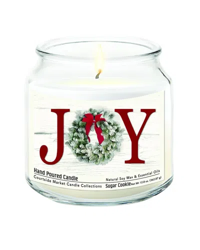Courtside Market Wall Decor Courtside Market Christmas Joy Candle In Multi