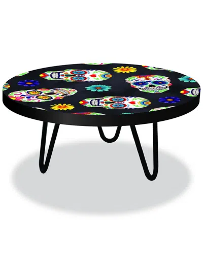 Courtside Market Wall Decor Courtside Market Halloween Collection Day Of The Dead Seasonal Decorative Table/riser In Multi