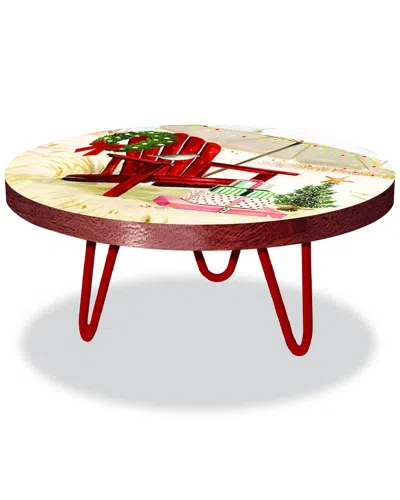 Courtside Market Wall Decor Courtside Market Holiday Collection Coastal Christmas Ii Seasonal Decorative Table/riser In Multi
