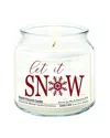 Courtside Market Wall Decor Courtside Market Let It Snow Candle In Multi