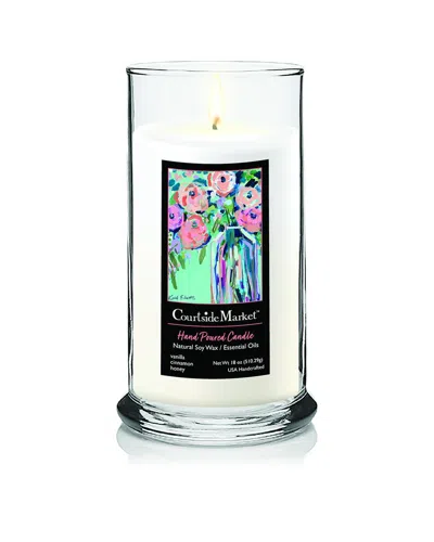 Courtside Market Wall Decor Courtside Market Lucious Floral Soy Wax Candle