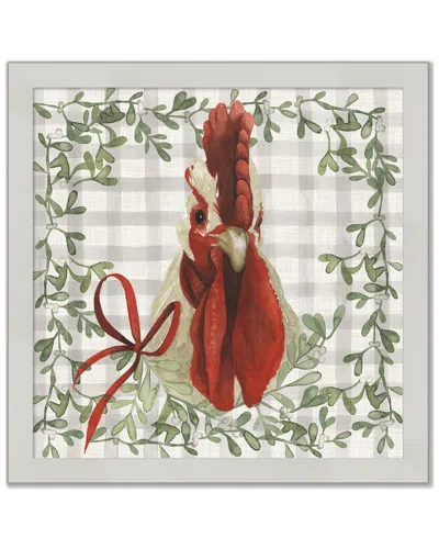 Courtside Market Wall Decor Courtside Market Rooster Holiday Framed Art In Multicolor