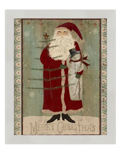Courtside Market Wall Decor Courtside Market Santas Log Cabin Framed Art In Multicolor
