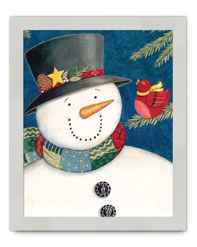 Courtside Market Wall Decor Courtside Market Snowman I Framed Art In Multicolor