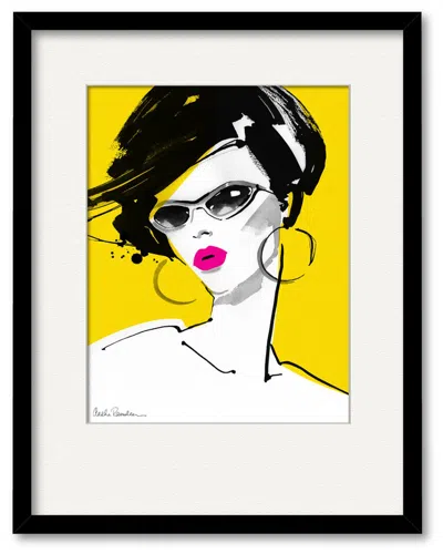 Courtside Market Wall Decor Courtside Market Sunglasses Framed & Matted Giclee Wall Art