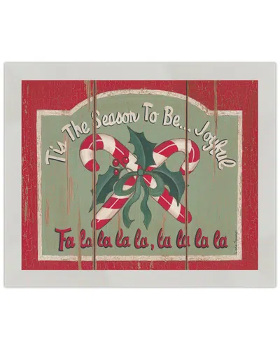 Courtside Market Wall Decor Courtside Market Tis The Season To Be Joyful Art In Multicolor