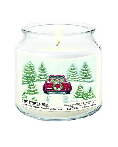 Courtside Market Wall Decor Courtside Market Tree Farm Tradition Ii Hand-poured Soy Wax Candle In Multi