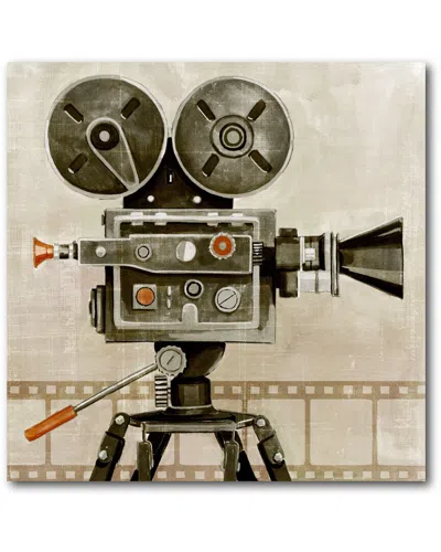 Courtside Market Wall Decor Courtside Market Vintage Reel I Canvas Wall Art