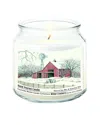 Courtside Market Wall Decor Courtside Market Winter Barn With Mill Hand-poured Soy Wax Candle In Multi