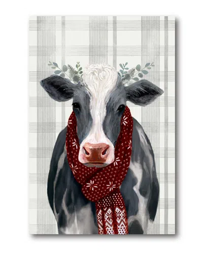 Courtside Market Wall Decor Courtside Market Yuletide Cow Ii