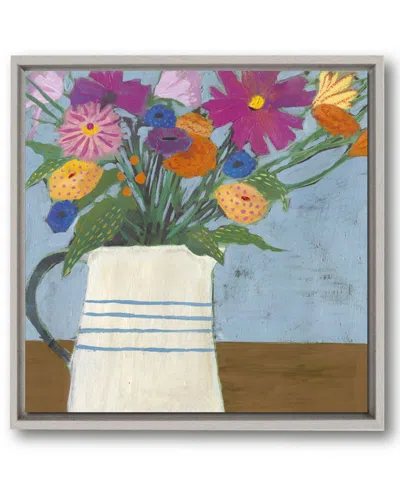 Courtside Market Wall Decor Farmhouse Flora Ii Gallery Framed Stretched Canvas Wall Art In Multi