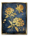 Courtside Market Wall Decor Floral Golden Blues