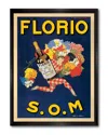 Courtside Market Wall Decor Florio, 1915 Wall Decor