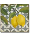 Courtside Market Wall Decor Fruit & Pattern I Canvas Wall Art