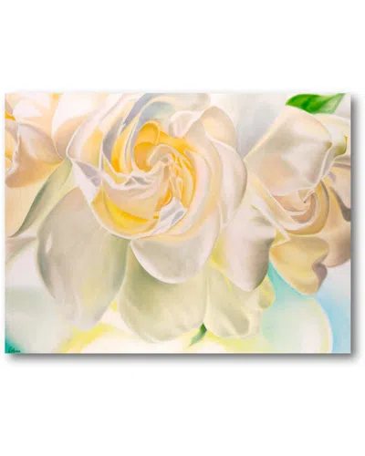 Courtside Market Wall Decor Gardenia Ii Canvas Wall Art In Multicolor