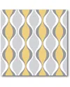 Courtside Market Wall Decor Hourglass Gray Canvas Wall Art In Multicolor