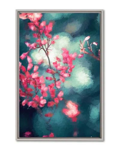 Courtside Market Wall Decor Impasto Branches Ii Gallery Framed Stretched Canvas Wall Art In Multi